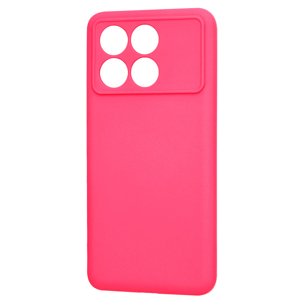 Kuori Xiaomi Poco F6 Pro:lle, Techsuit, SoftFlex, Tummanpunainen