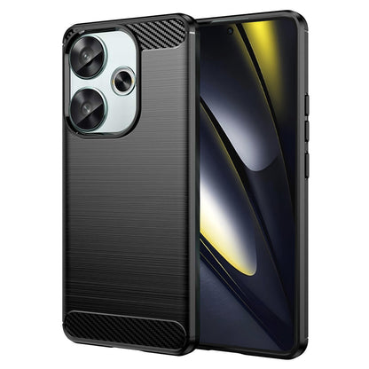 Kuori Xiaomi Poco F6:lle, Techsuit, Hiili, Musta
