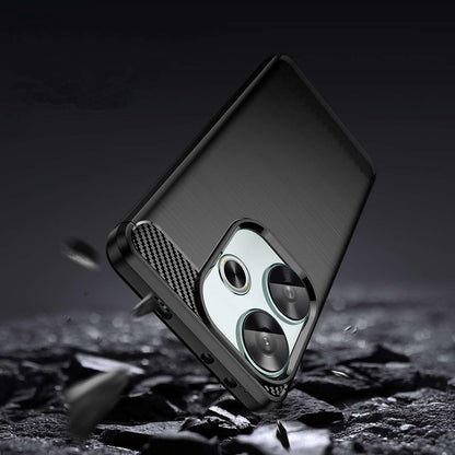 Kuori Xiaomi Poco F6:lle, Techsuit, Hiili, Musta