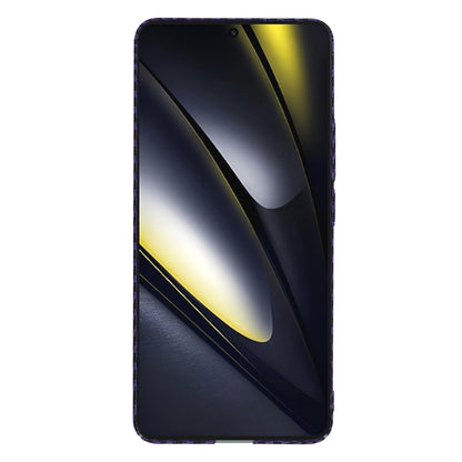 Case for Xiaomi Poco F6, Techsuit, Carbonite FiberShell, Purple