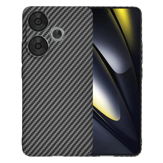 Kuori Xiaomi Poco F6:lle, Techsuit, Carbonite FiberShell, Musta
