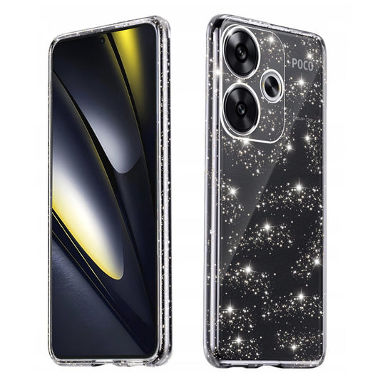 Kuori Xiaomi Poco F6:lle, Techsuit, SparkleSkin, Läpinäkyvä