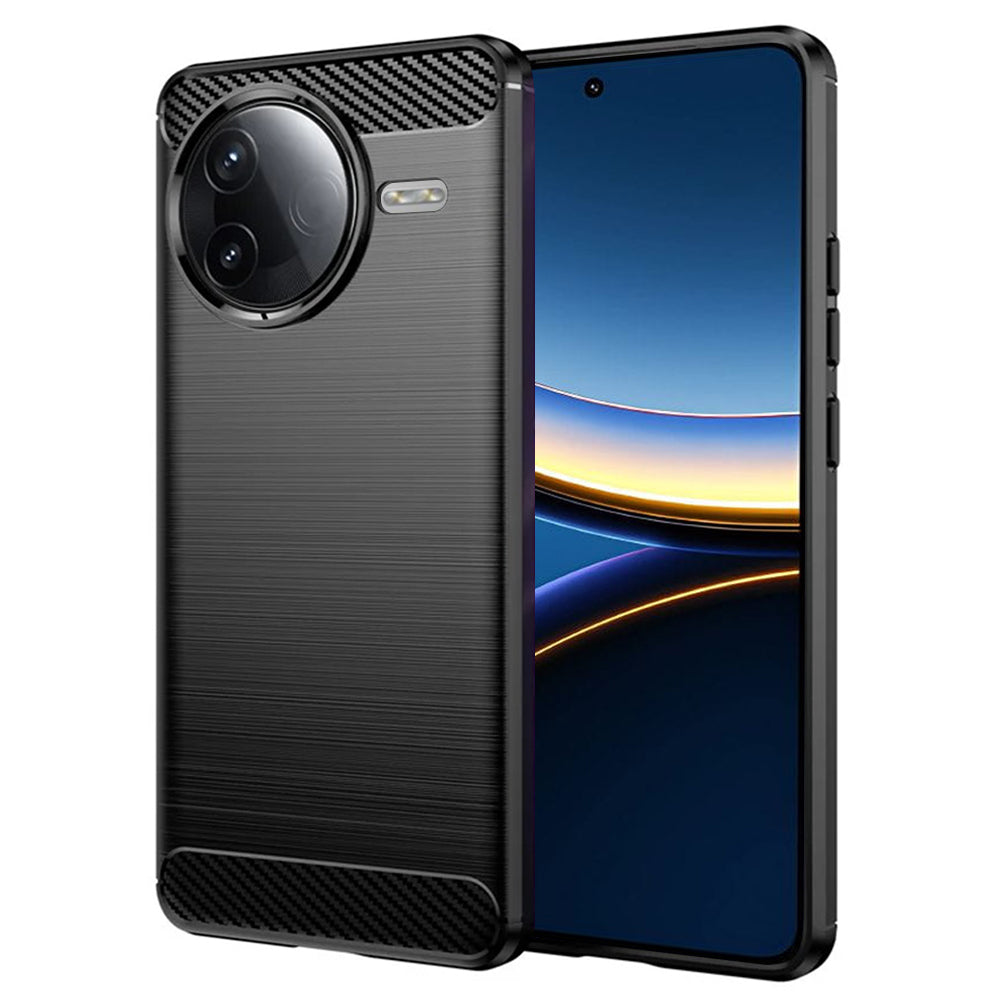 Kuori Xiaomi Poco F7 Pro:lle, Techsuit, Hiili, Musta