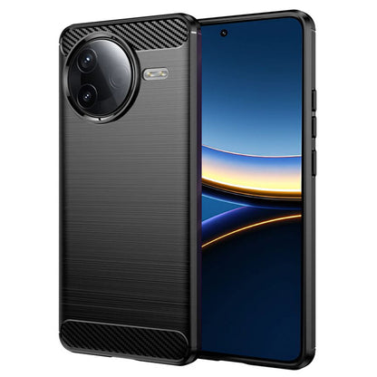 Kuori Xiaomi Poco F7 Pro:lle, Techsuit, Hiili, Musta