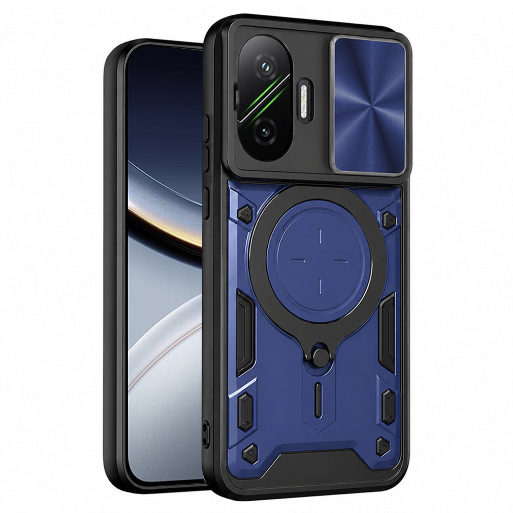Kuori Xiaomi Poco F7:lle, Techsuit, CamGuard Pro, Sininen