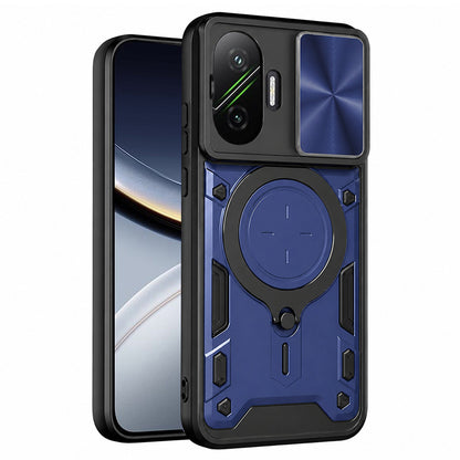 Kuori Xiaomi Poco F7:lle, Techsuit, CamGuard Pro, Sininen