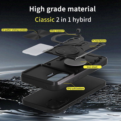 Kuori Xiaomi Poco F7:lle, Techsuit, CamGuard Pro, Sininen