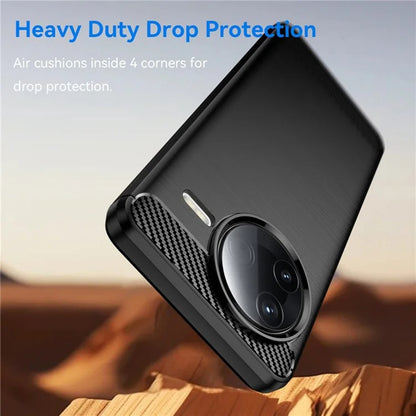 Kuori Xiaomi Poco F7 Ultra -puhelimelle, Techsuit, Hiili, Musta