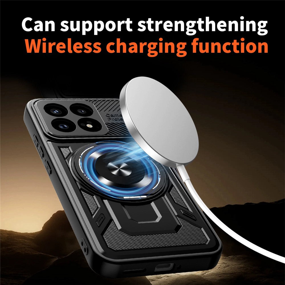 Suojakotelo Xiaomi Poco F8 Prolle, Techsuit, RuggedCam, Sininen