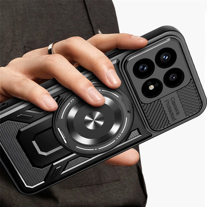 Suojakotelo Xiaomi Poco F8 Prolle, Techsuit, RuggedCam, Sininen