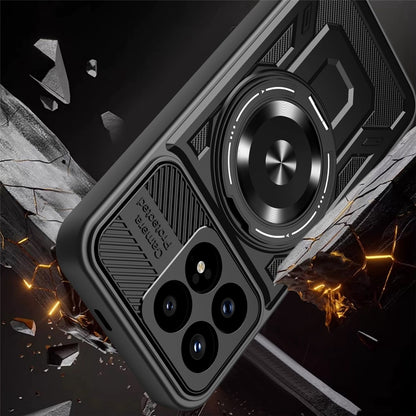 Suojakotelo Xiaomi Poco F8 Prolle, Techsuit, RuggedCam, Sininen