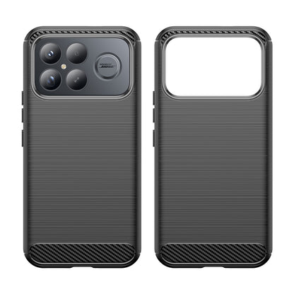 Suojakotelo Xiaomi Poco F8 Ultra, Techsuit, Carbon, Musta