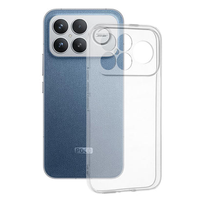 Suojakotelo Xiaomi Poco F8 Ultra, Techsuit, Clear, Läpinäkyvä