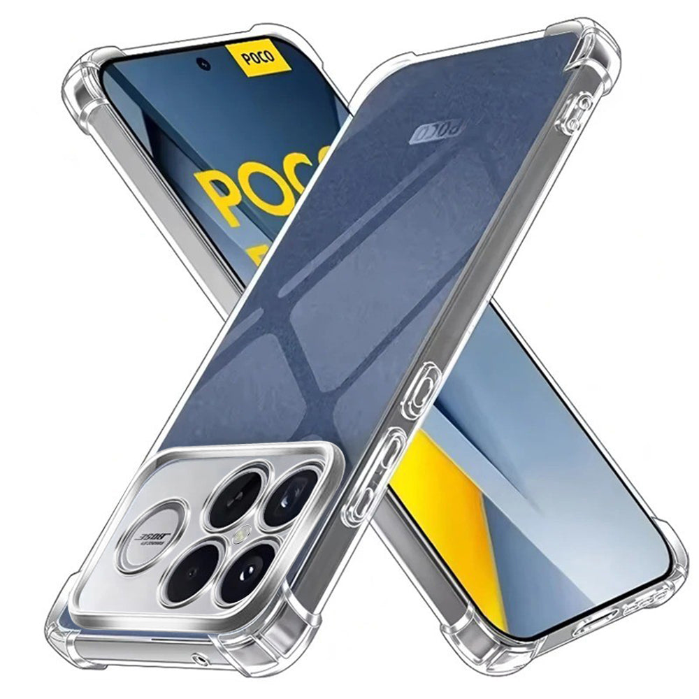 Suojakotelo Xiaomi Poco F8 Ultra, Techsuit, Iskunkestävä Kirkas, Läpinäkyvä