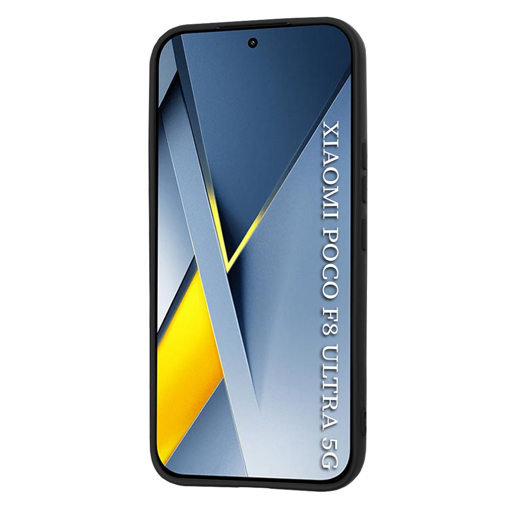 Suojakotelo Xiaomi Poco F8 Ultra, Techsuit, SoftFlex, Musta