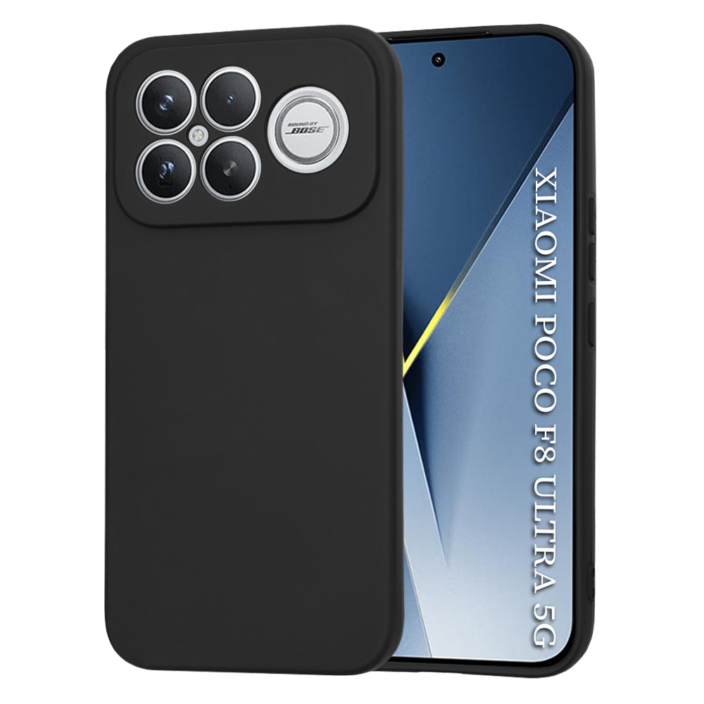 Suojakotelo Xiaomi Poco F8 Ultra, Techsuit, SoftFlex, Musta