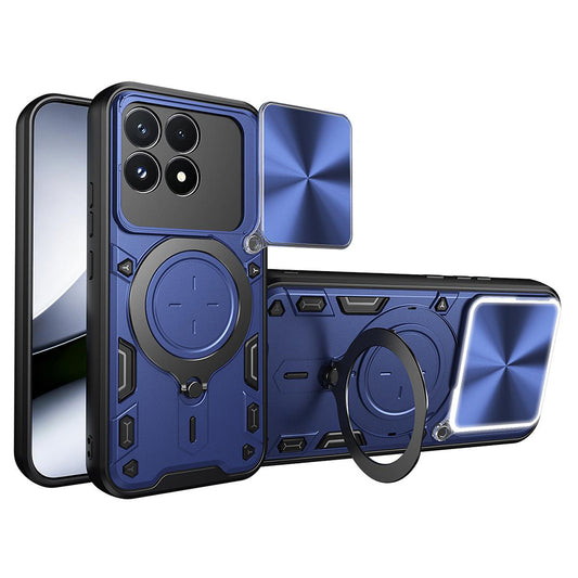 Kuori Xiaomi Poco F9 Pro:lle, Techsuit, CamGuard Pro, Sininen