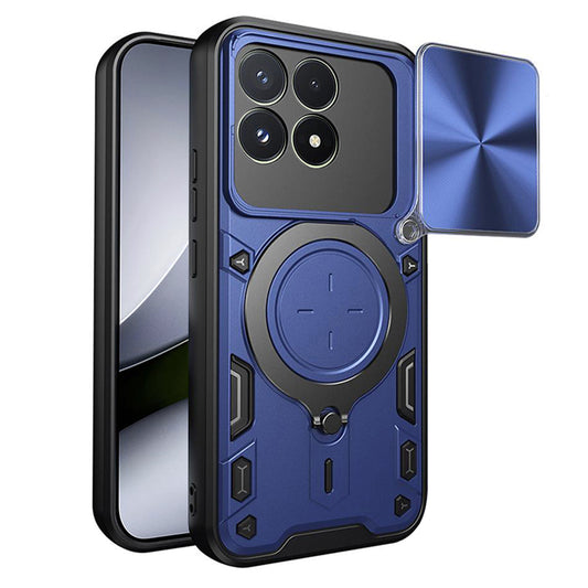 Kuori Xiaomi Poco F9 Pro:lle, Techsuit, CamGuard Pro, Sininen