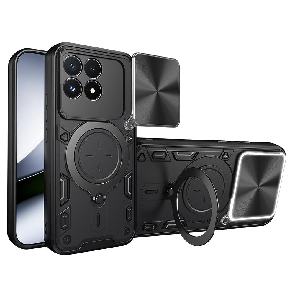 Case for Xiaomi Poco F9 Pro, Techsuit, CamGuard Pro, Black