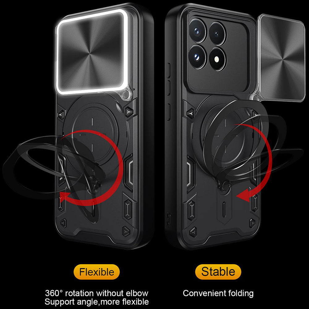 Case for Xiaomi Poco F9 Pro, Techsuit, CamGuard Pro, Black