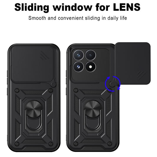 Kuori Xiaomi Poco F9 Pro:lle, Techsuit, CamShield, Sininen