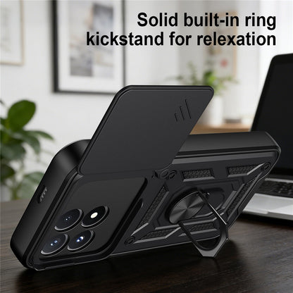 Case for Xiaomi Poco F9 Pro, Techsuit, CamShield, Black