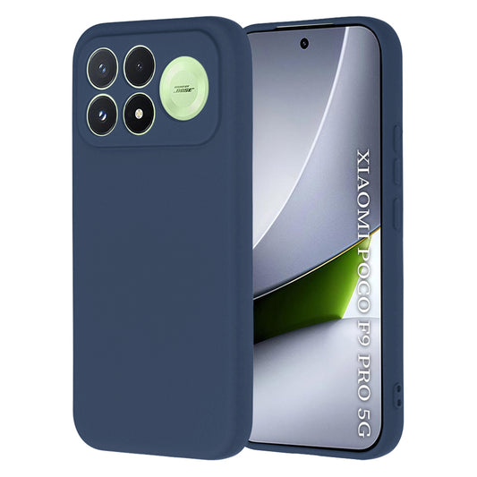 Suojakuori Xiaomi Poco F9 Pro -puhelimelle, Techsuit, SoftFlex, laivastonsininen