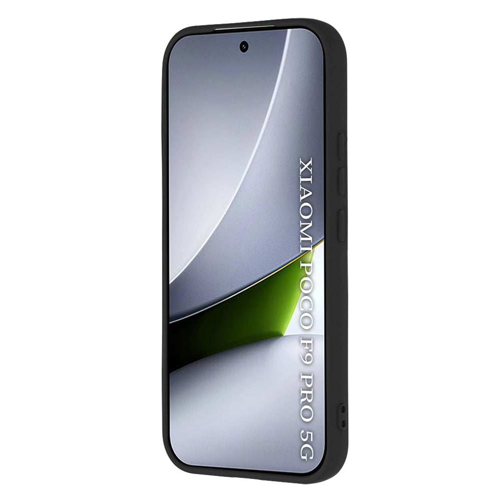 Suojakuori Xiaomi Poco F9 Prolle, Techsuit, SoftFlex, musta