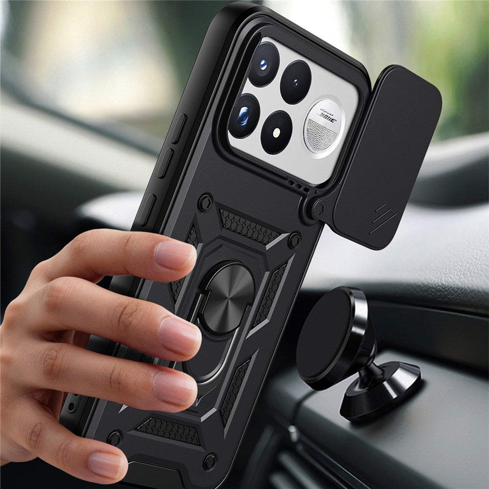 Suojakuori Xiaomi Poco F9 Ultra -puhelimelle, Techsuit, CamShield, sininen