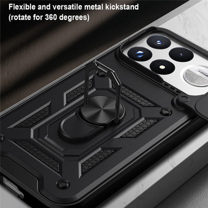 Suojakuori Xiaomi Poco F9 Ultra -puhelimelle, Techsuit, CamShield, sininen