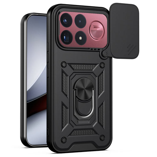 Suojakuori Xiaomi Poco F9 Ultra -puhelimelle, Techsuit, CamShield, musta