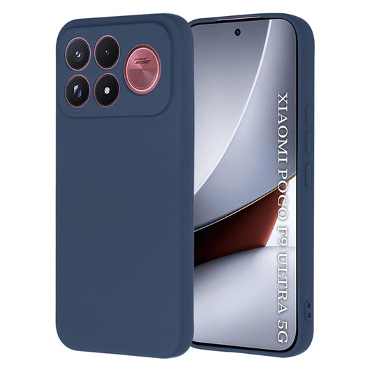 Suojakuori Xiaomi Poco F9 Ultra -puhelimelle, Techsuit, SoftFlex, laivastonsininen