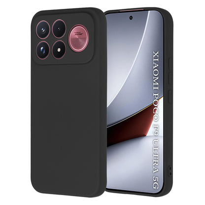 Suojakuori Xiaomi Poco F9 Ultra -puhelimelle, Techsuit SoftFlex, musta