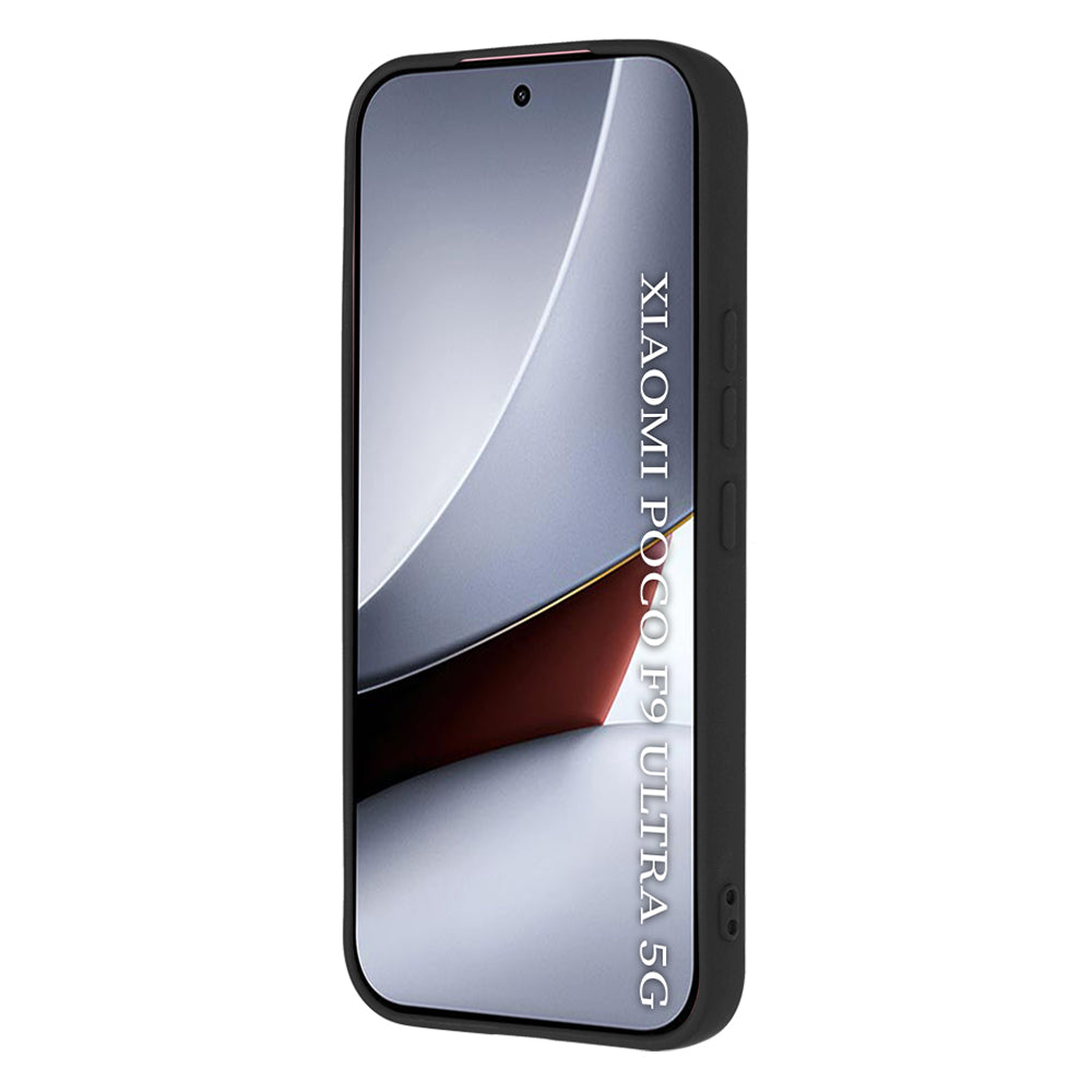 Suojakuori Xiaomi Poco F9 Ultra -puhelimelle, Techsuit SoftFlex, musta