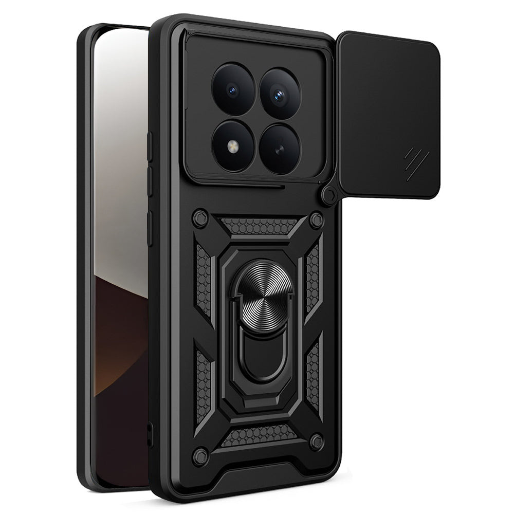 Suojakotelo Xiaomi Poco M8 Pro / Redmi Note 15 Pro+ 5G, Techsuit, CamShield, Musta