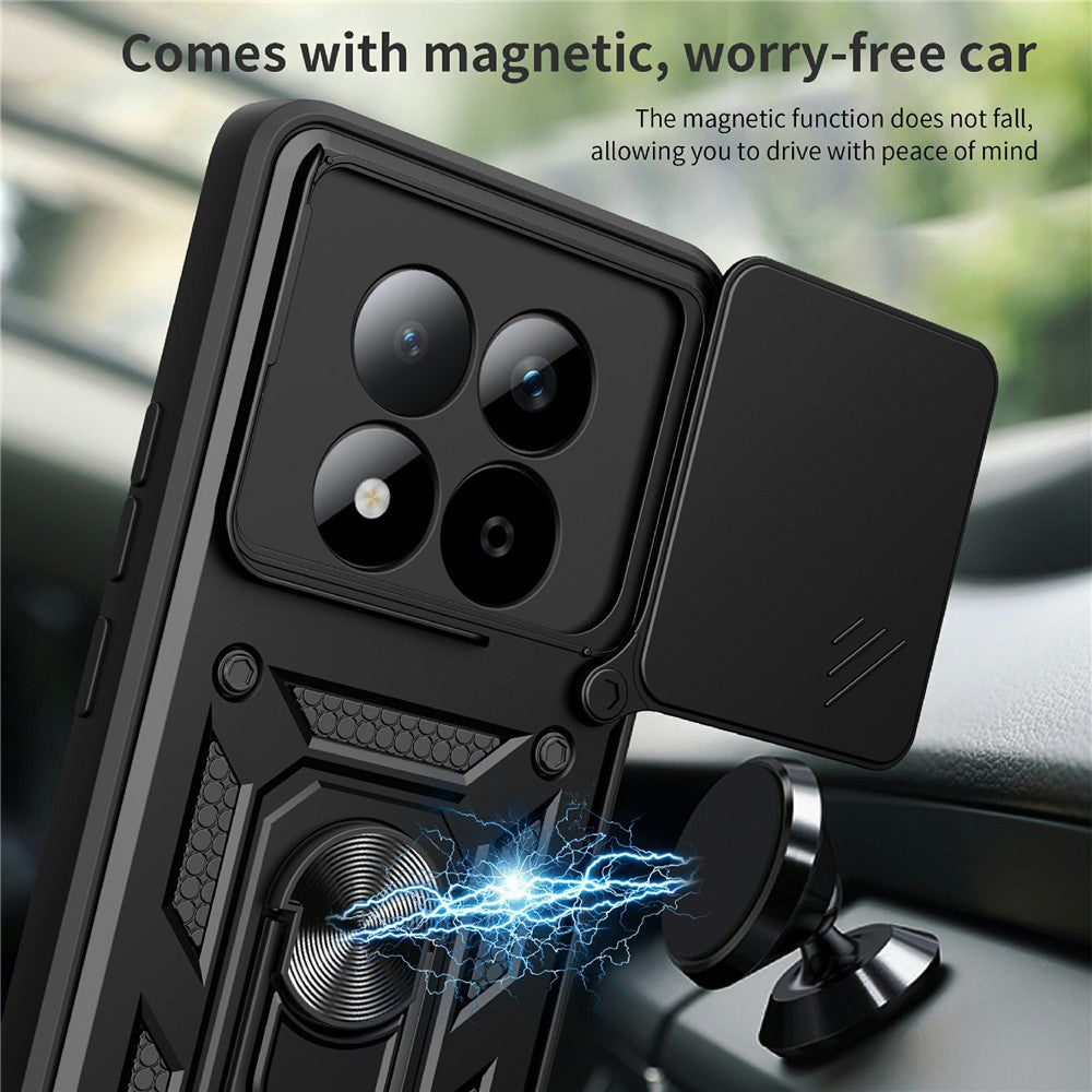 Suojakotelo Xiaomi Poco M8 Pro / Redmi Note 15 Pro+ 5G, Techsuit, CamShield, Musta