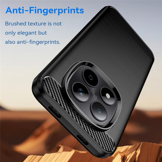 Suojakotelo Xiaomi Poco M8 Pro / Redmi Note 15 Pro+ 5G, Techsuit, Carbon, Musta