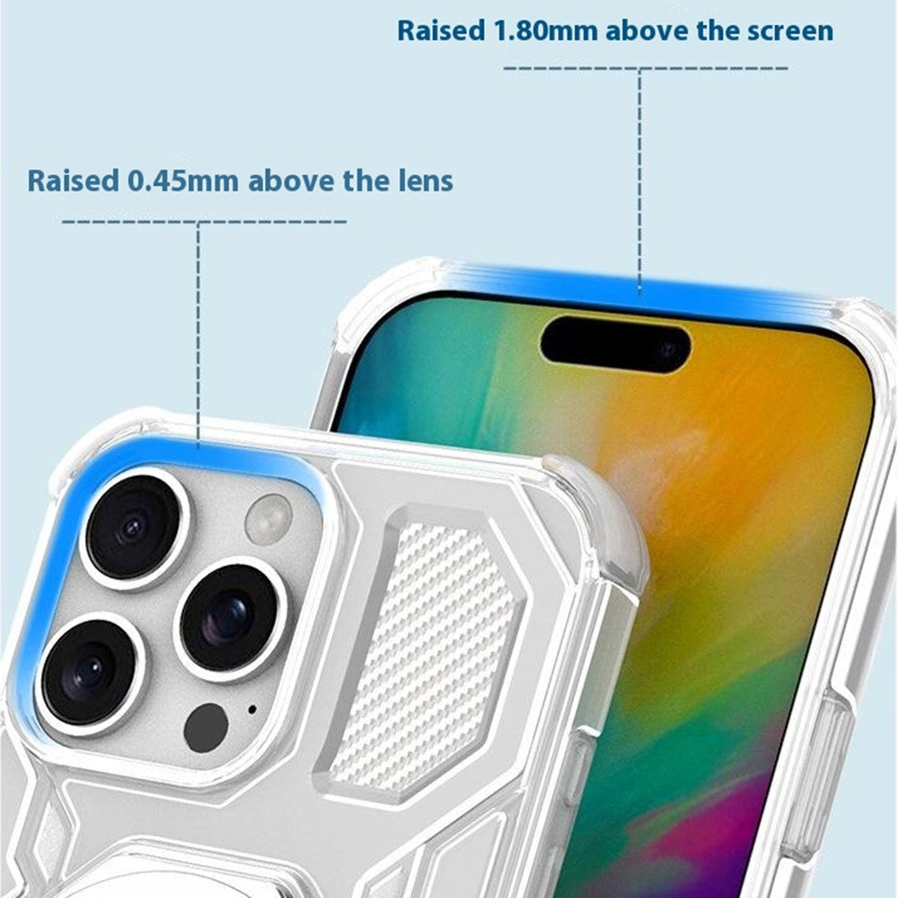 Case for Xiaomi Poco M8 Pro / Redmi Note 15 Pro+ 5G, Techsuit, Carbon Shield Pro, Smoky