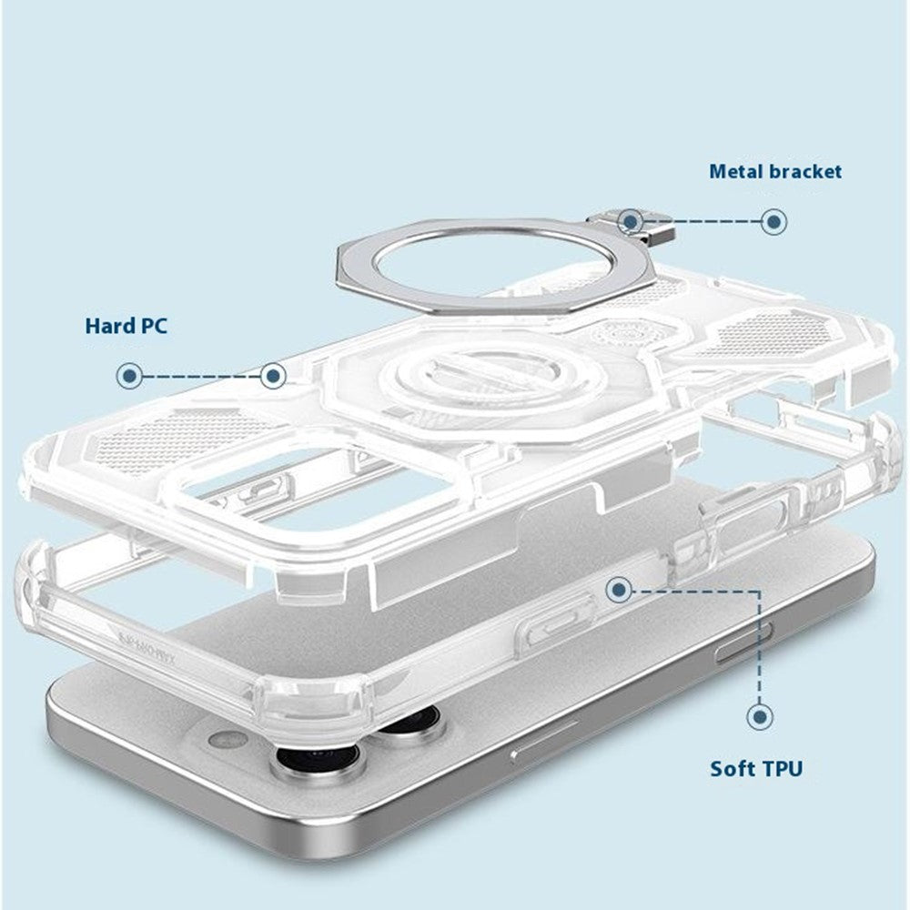 Case for Xiaomi Poco M8 Pro / Redmi Note 15 Pro+ 5G, Techsuit, Carbon Shield Pro, Smoky