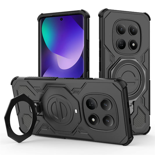 Suojakotelo Xiaomi Poco M8 / Redmi Note 15 5G, Techsuit, Carbon Shield Pro, Musta