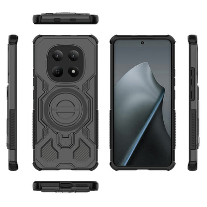 Suojakotelo Xiaomi Poco M8 / Redmi Note 15 5G, Techsuit, Carbon Shield Pro, Musta