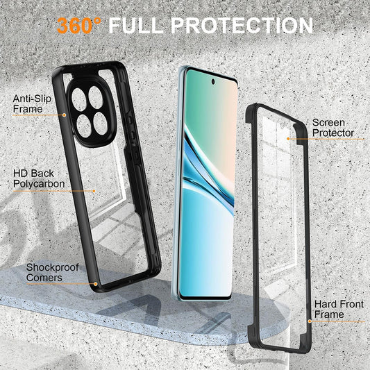 Suojakotelo Xiaomi Poco M8 / Redmi Note 15 5G, Techsuit, ColorVerse 360, Musta