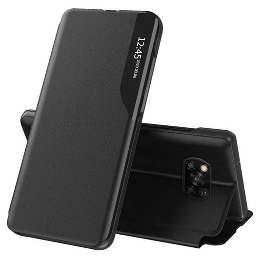 Kuori Xiaomi Poco X3 Pro / X3 NFC / X3:lle, Techsuit, eFold, Musta