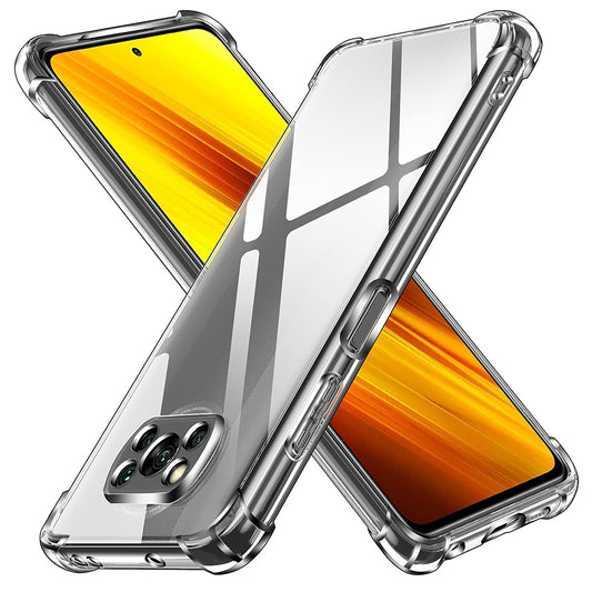 Kuori Xiaomi Poco X3 Pro / X3 NFC / X3:lle, Techsuit, Iskunkestävä Kirkas, Läpinäkyvä