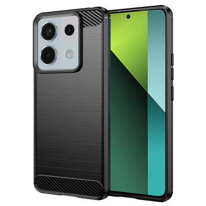Kuori Xiaomi Poco X6 / Note 13 Pro 5G:lle, Techsuit, Hiili, Musta