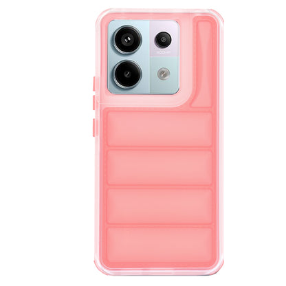 Kuori Xiaomi Poco X6 / Note 13 Pro 5G:lle, Techsuit, Wave Shield, Punainen
