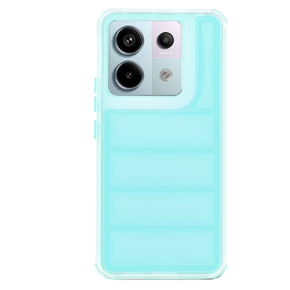 Case for Xiaomi Poco X6 / Note 13 Pro 5G, Techsuit, Wave Shield, Turquoise