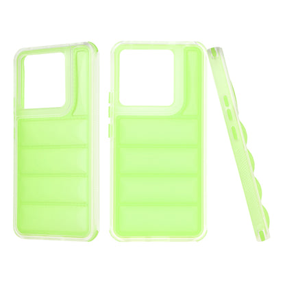 Case for Xiaomi Poco X6 / Note 13 Pro 5G, Techsuit, Wave Shield, Green