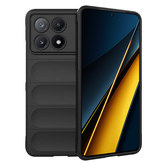 Kuori Xiaomi Poco X6 Pro:lle, Techsuit, Magic Shield, Musta