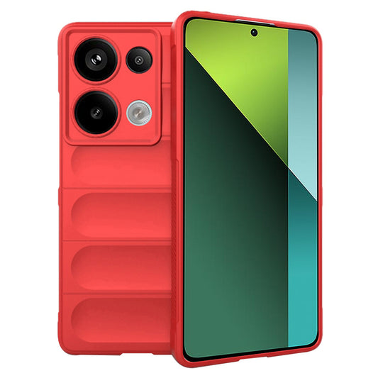 Kuori Xiaomi Poco X6 / Redmi Note 13 Pro 5G:lle, Techsuit, Magic Shield, Punainen